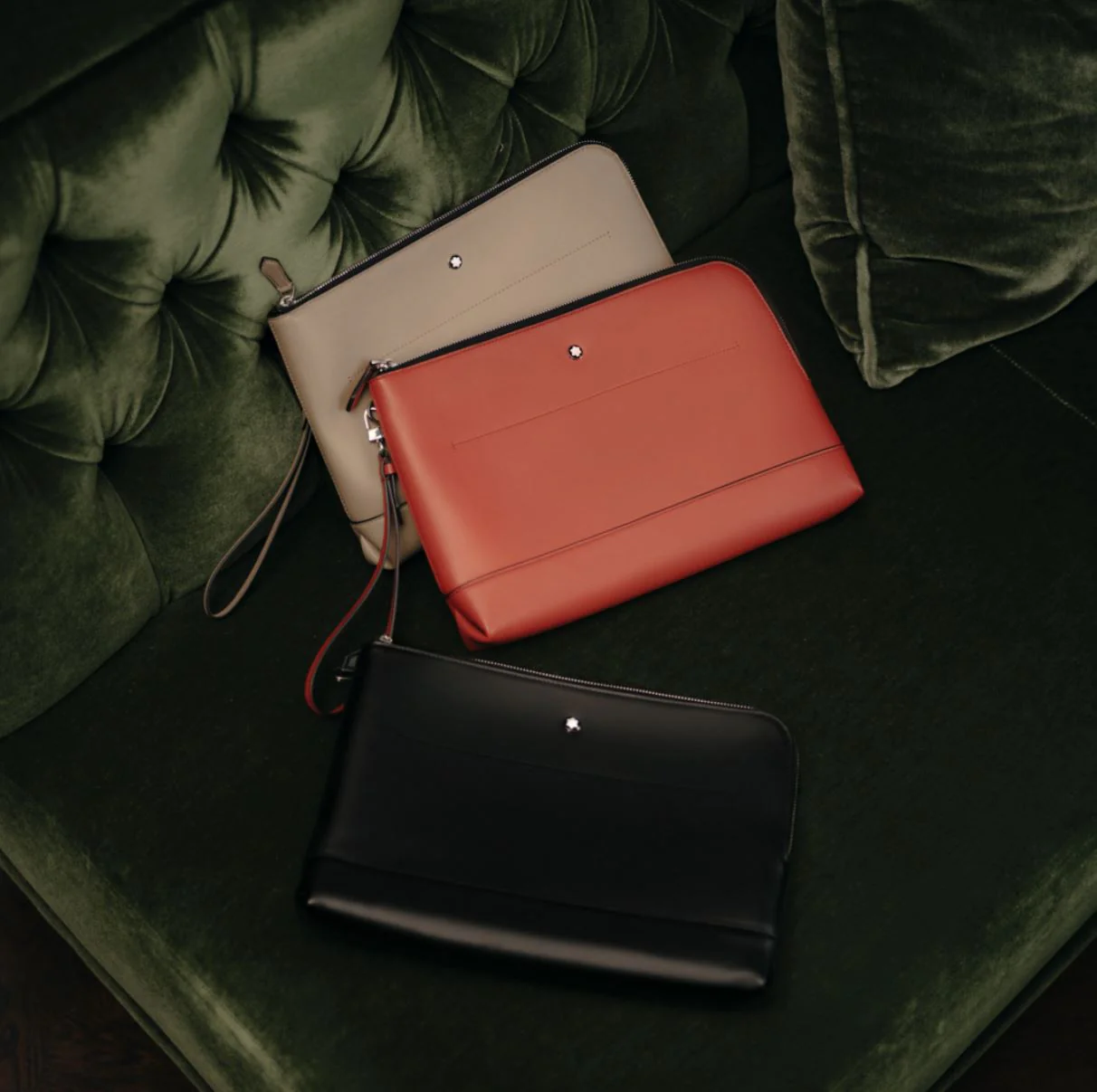 Montblanc Meisterstuck Selection Soft Pochette Dusty Grey D - Image 3