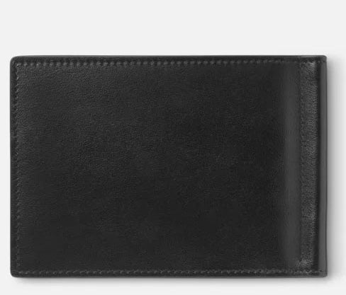 Montblanc Meisterstuck Wallet 6cc with Money Clip Black - Image 2
