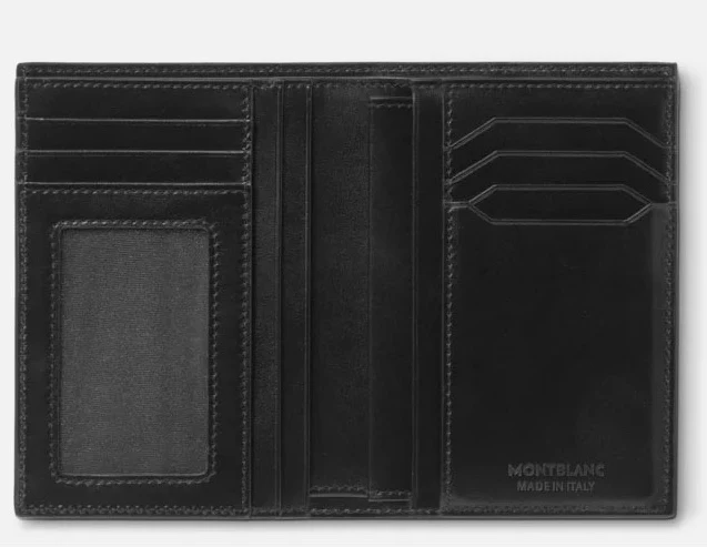 Montblanc Meisterstuck Wallet 7cc with ID Holder Black - Image 4