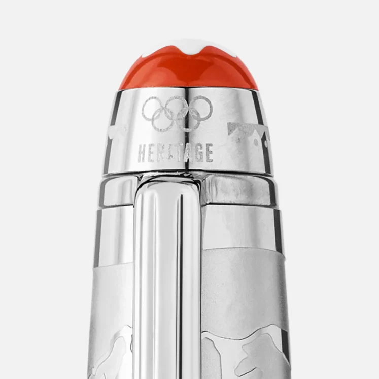 Montblanc Meisterstück X Olympic Heritage Chamonix 1924 Doue Classique Rollerball - Image 2