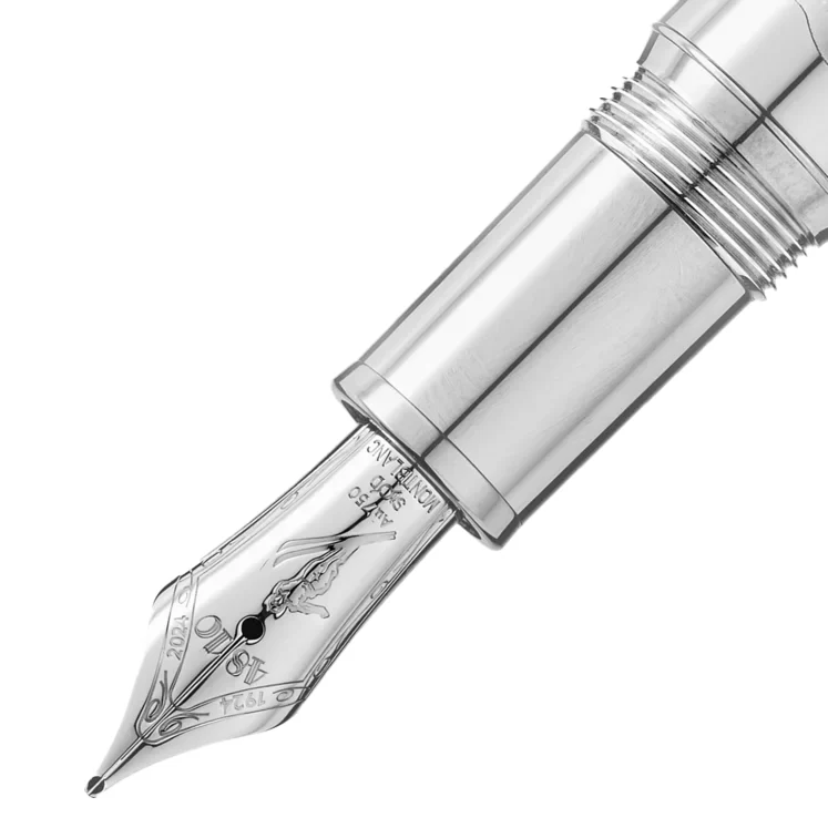 Montblanc Meisterstück X Olympic Heritage Chamonix 1924 Solitaire Legrand Fountain Pen F - Image 2