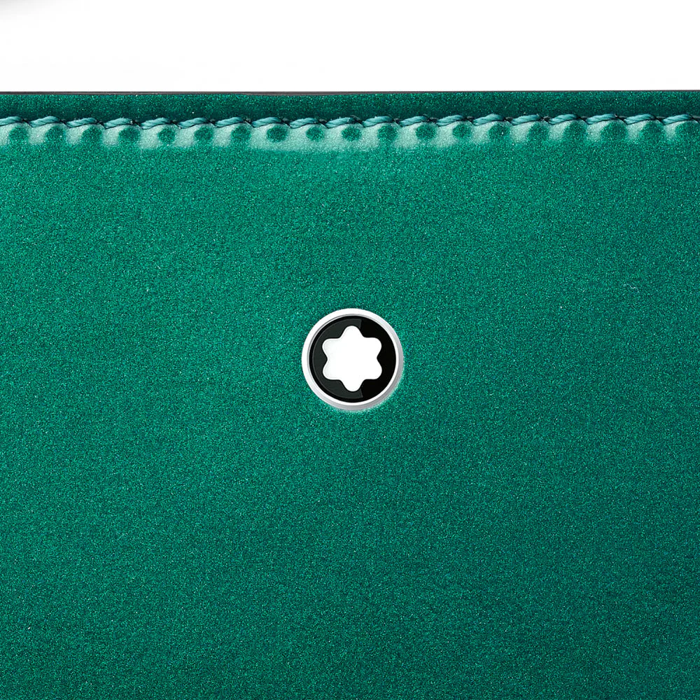 Montblanc Mini Pouch Glossy Leather Extreme 2.0 Green - Image 3