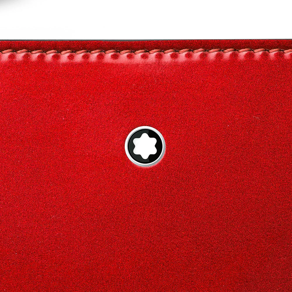 Montblanc Mini Pouch Glossy Leather Extreme 2.0 Red - Image 2