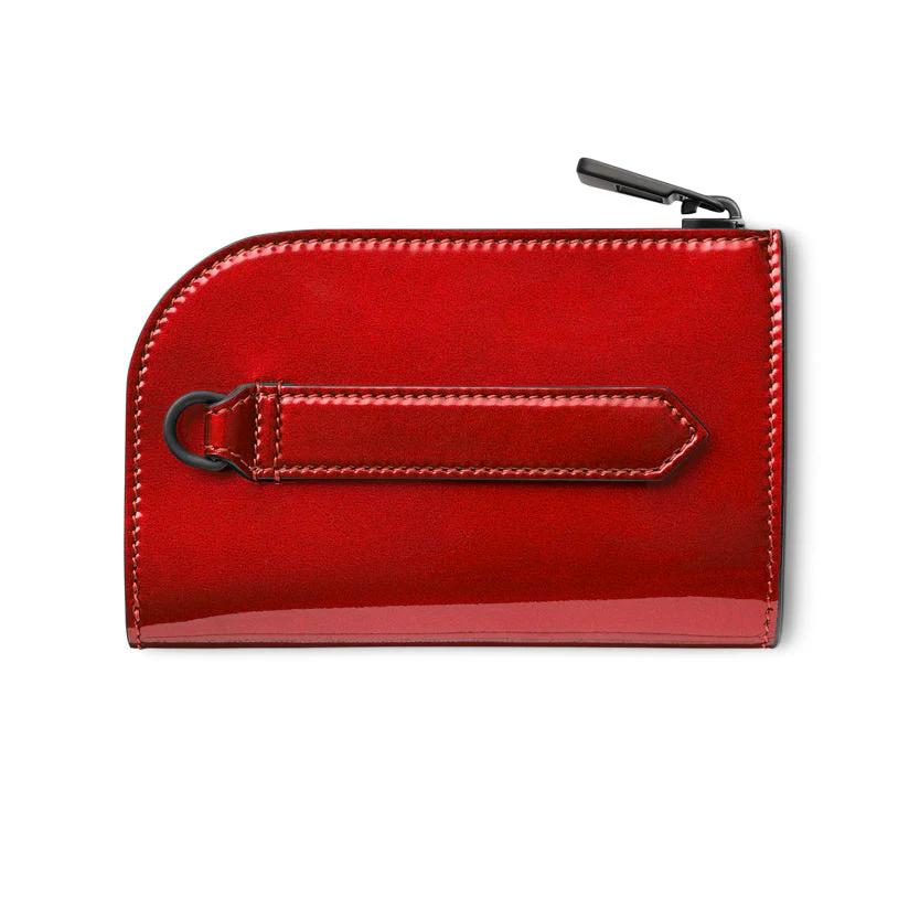 Montblanc Mini Pouch Glossy Leather Extreme 2.0 Red - Image 4