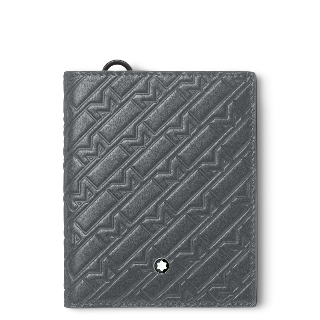 Montblanc Montblanc M_Gram 4810 Compact Wallet 6cc Forged Iron D