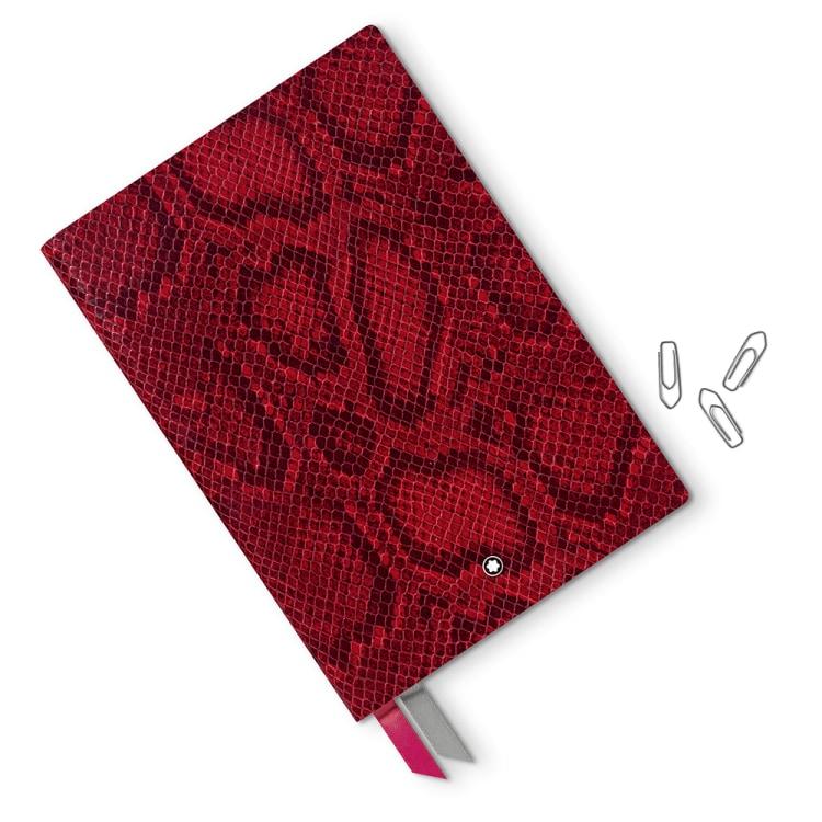 Montblanc Notebook 146 Python Print Cayenne Red Colour D - Image 3