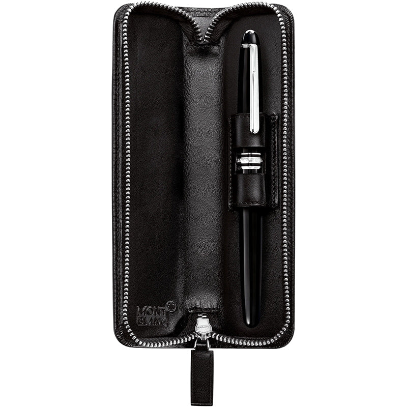 Montblanc Pen Pouch Meisterstuck 1 Pen With Zip - Image 3
