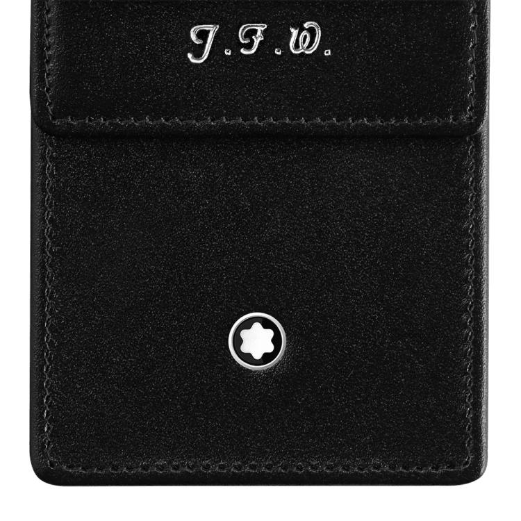 Montblanc Pen Pouch Meisterstuck 3 Black - Image 3