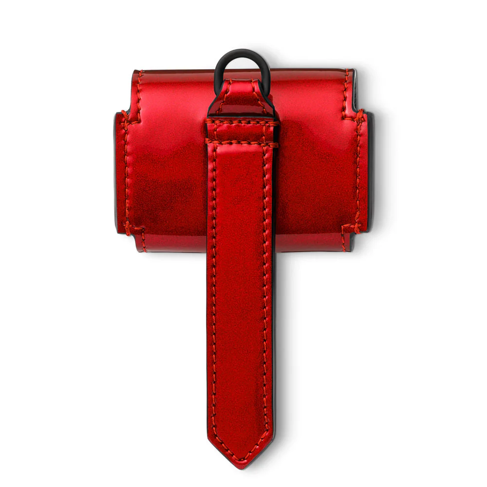 Montblanc Pouch for Apple AirPods Pro Glossy Leather Extreme 2.0 Red - Image 2