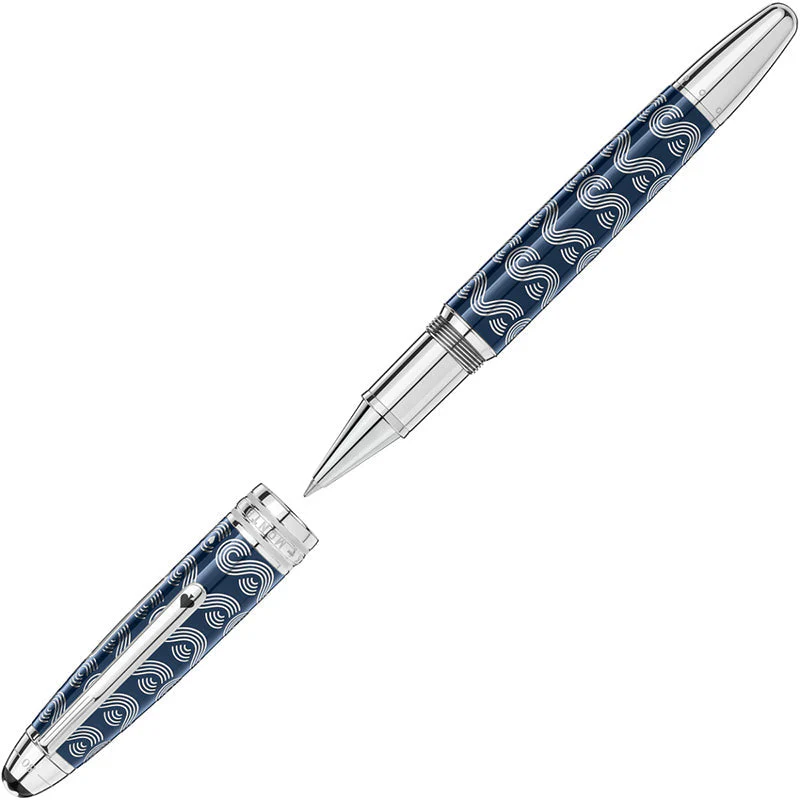 Montblanc Writing Instrument Meisterstuck Around the World in 80 Days Solitaire Le Grand Rollerball Pen
