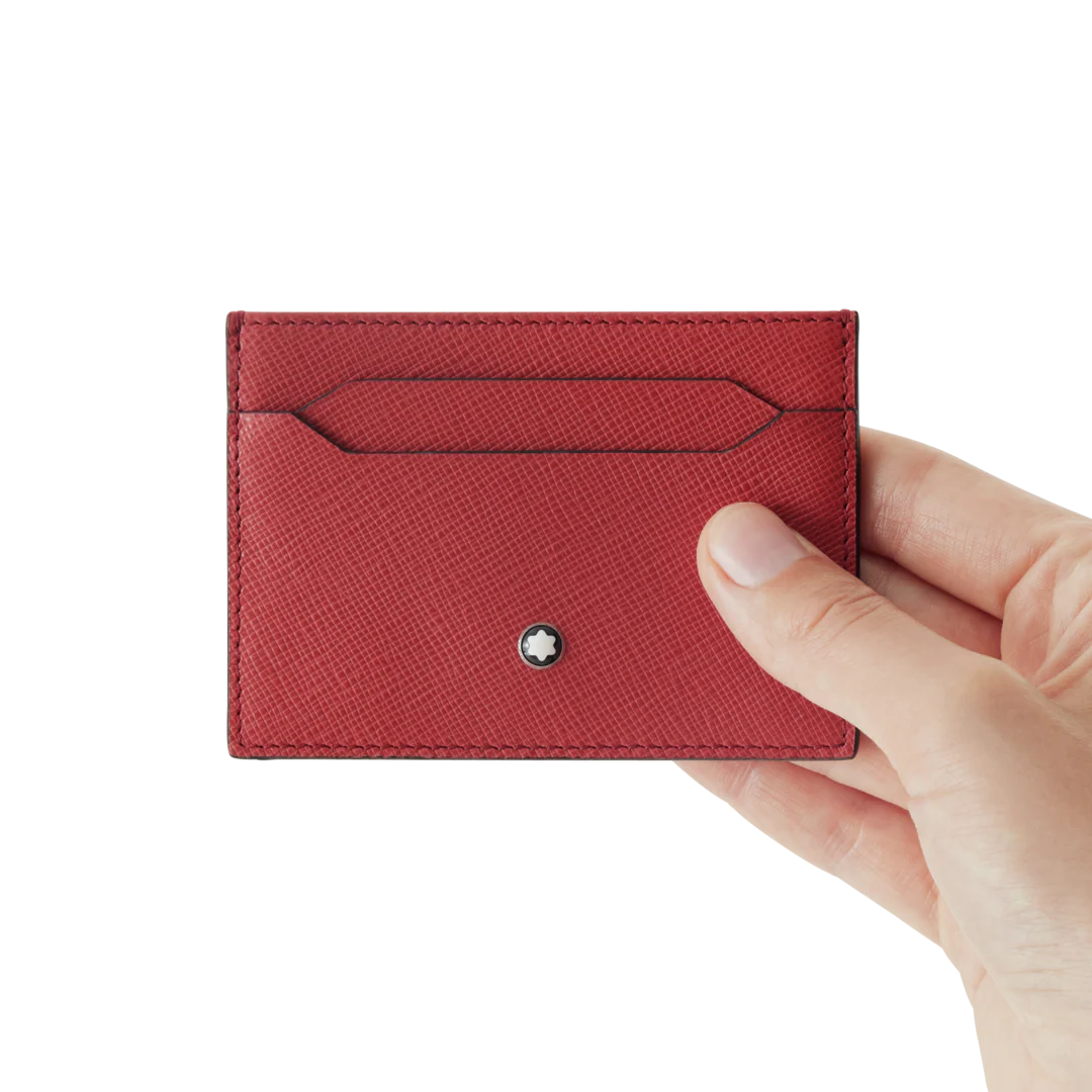 Montblanc Sartorial Card Holder 5cc Red D - Image 2