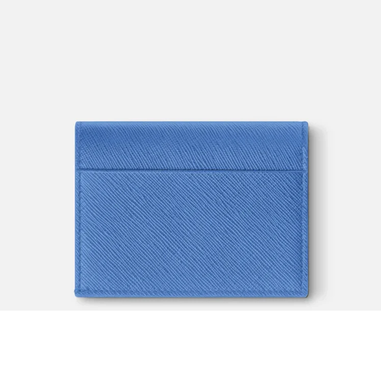 Montblanc Sartorial Continental Wallet Nano Dusty Blue - Image 2