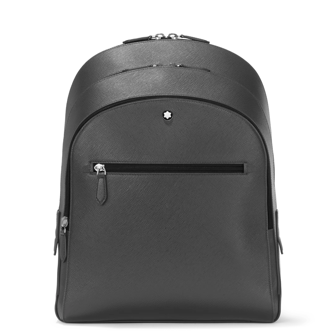 Montblanc Sartorial Medium Backpack 3 Compartments Grey D