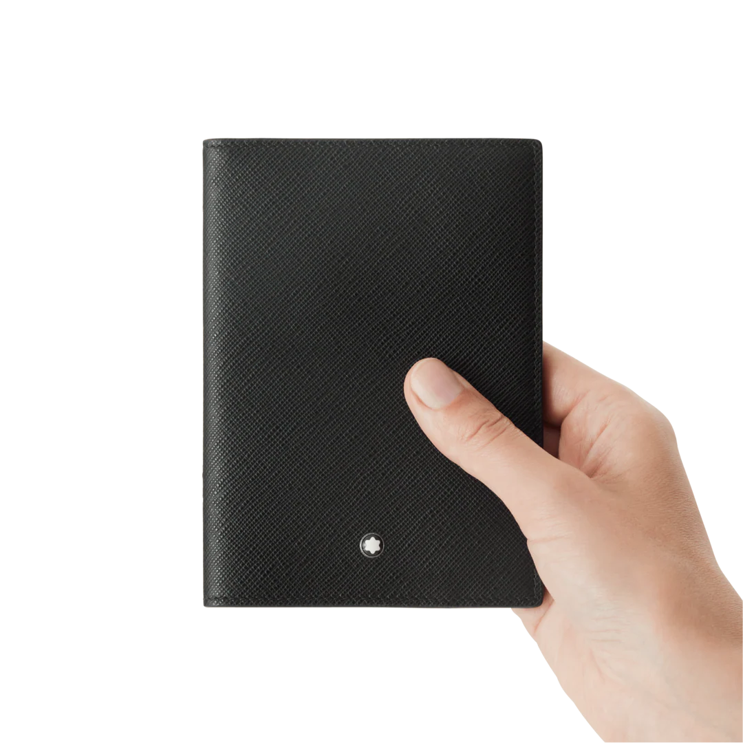 Montblanc Sartorial Passport Holder Black - Image 4