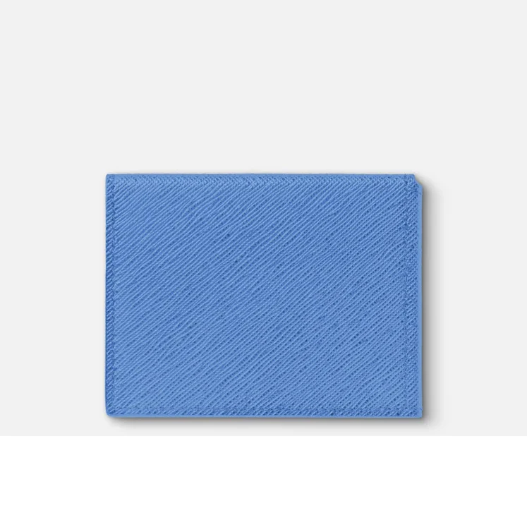 Montblanc Sartorial Trio Card Holder 4cc Dusty Blue D - Image 2