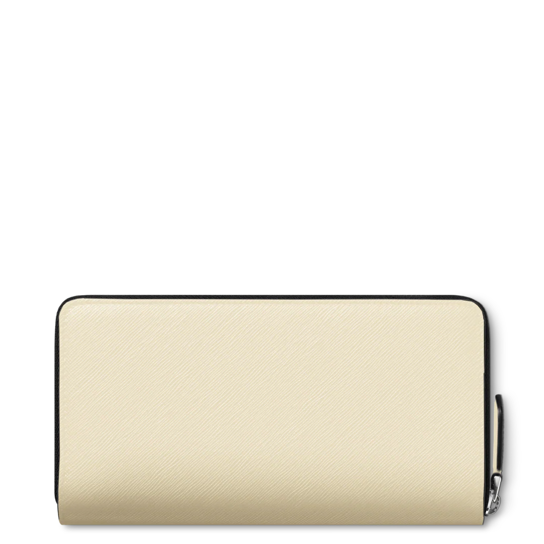 Montblanc Sartorial Wallet 12cc Zip Around Ivory - Image 2