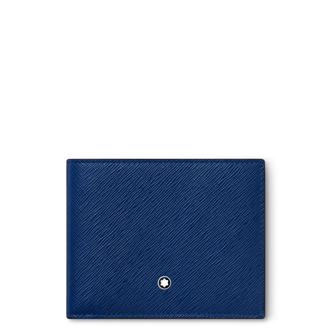 Montblanc Sartorial Wallet 6cc Blue D