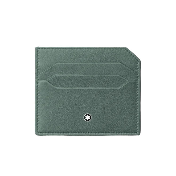 Montblanc Soft Card Holder 6cc Pewter D