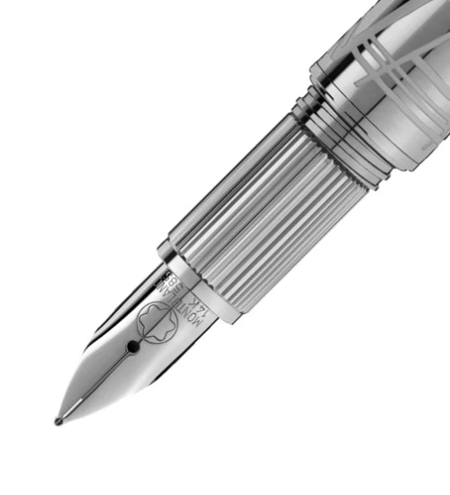 Montblanc Starwalker SpaceBlue Metal Fountain Pen M - Image 2