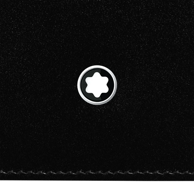 Montblanc Wallet Meisterstuck 4cc With Coin Case Black D - Image 2