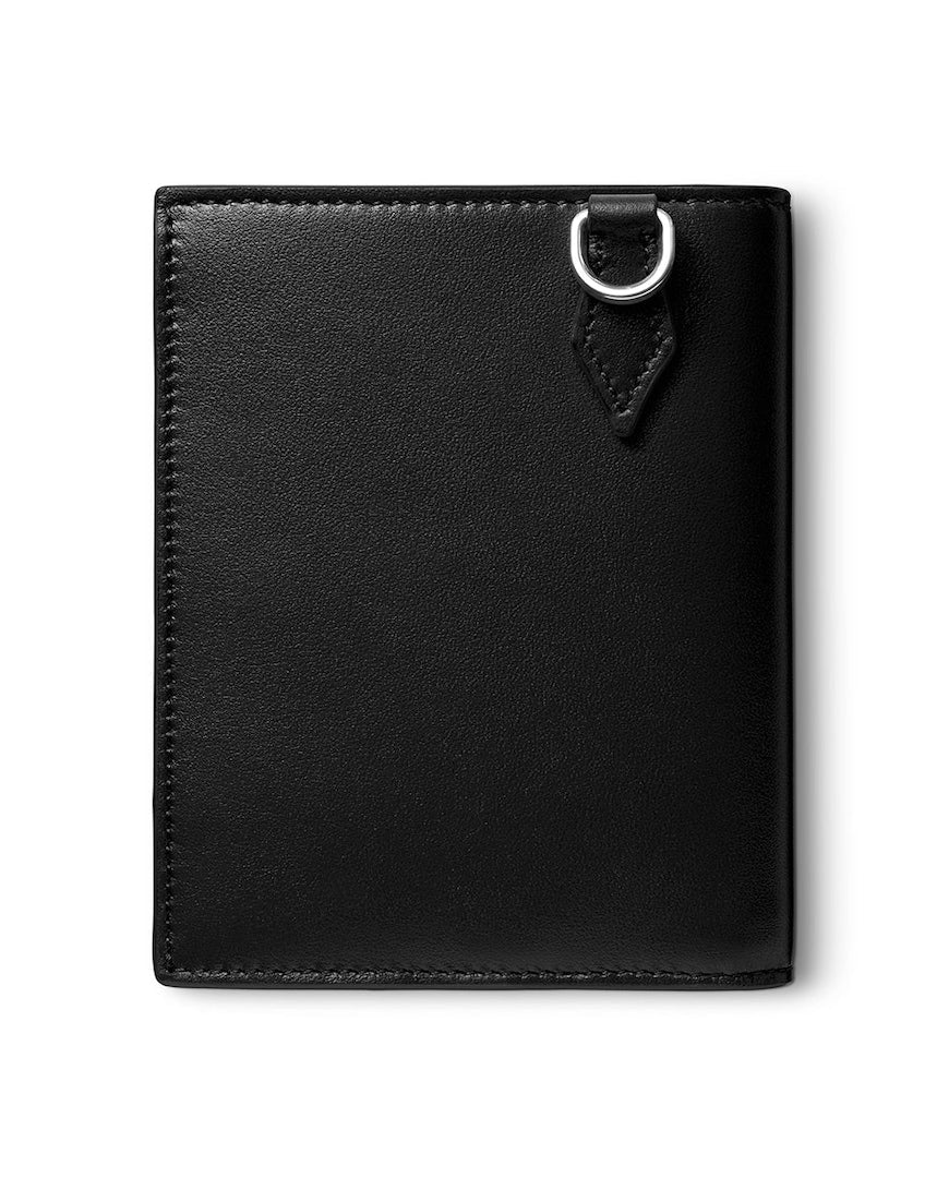 Montblanc Wallet Meisterstuck Compact 6cc Black - Image 4