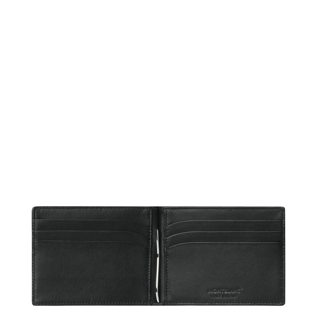 Montblanc Wallet Meisterstuck Soft Grain 6cc with Money Clip Black D - Image 2