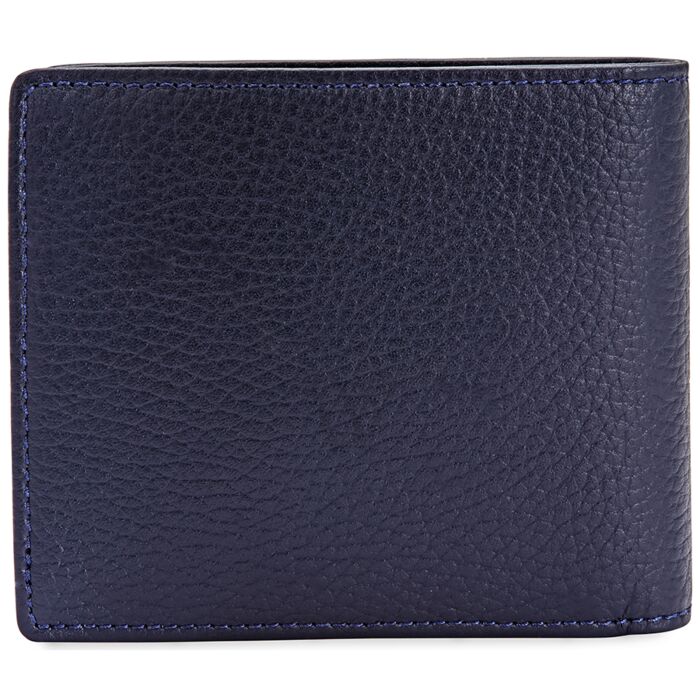 Montblanc Wallet Meisterstuck Soft Grain Leather 6cc Blue D - Image 2