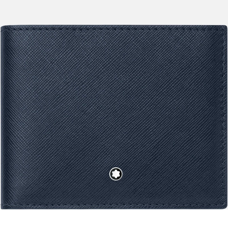 Montblanc Wallet Sartorial 6cc Blue D