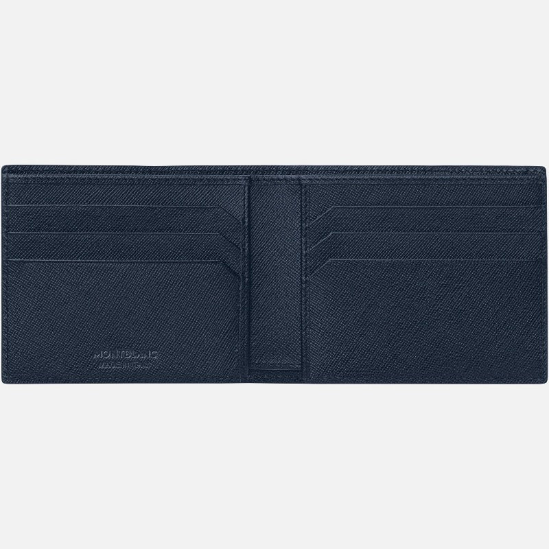 Montblanc Wallet Sartorial 6cc Blue D - Image 2