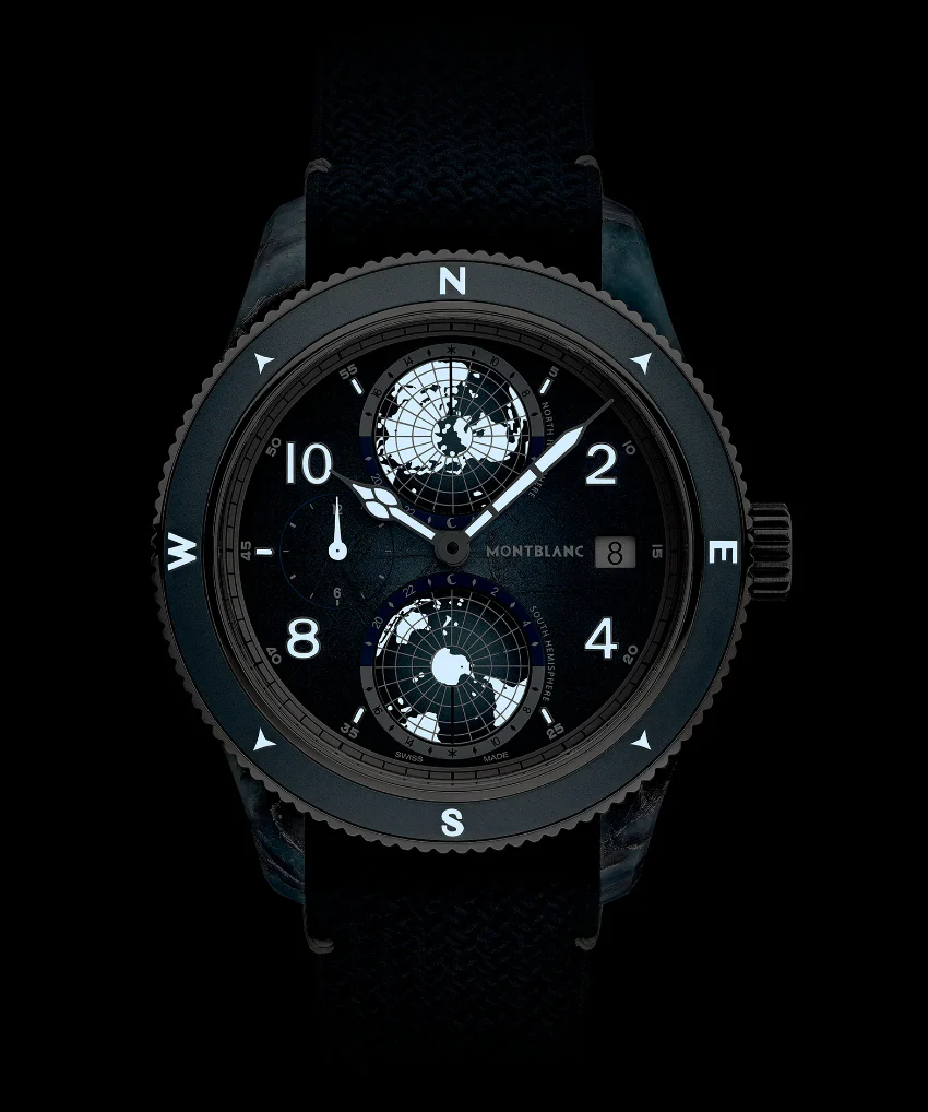 Montblanc 1858 Geosphere 0 Oxygen Mount Vinson Limited Edition Watch - Image 2