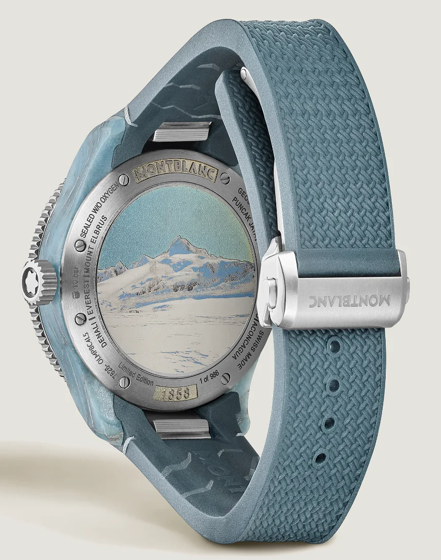Montblanc 1858 Geosphere 0 Oxygen Mount Vinson Limited Edition Watch - Image 4