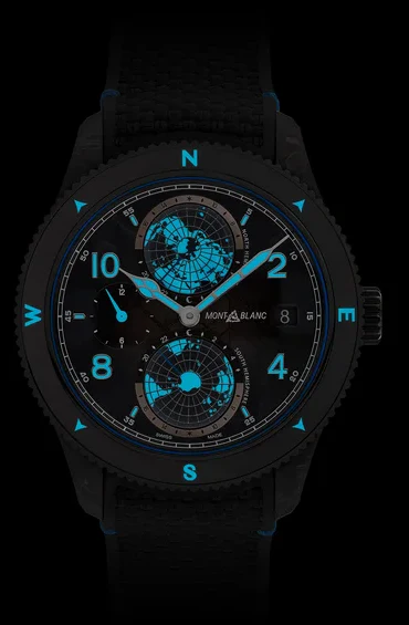 Montblanc 1858 Geosphere CARBO2 0 Oxygen Limited Edition - Image 6