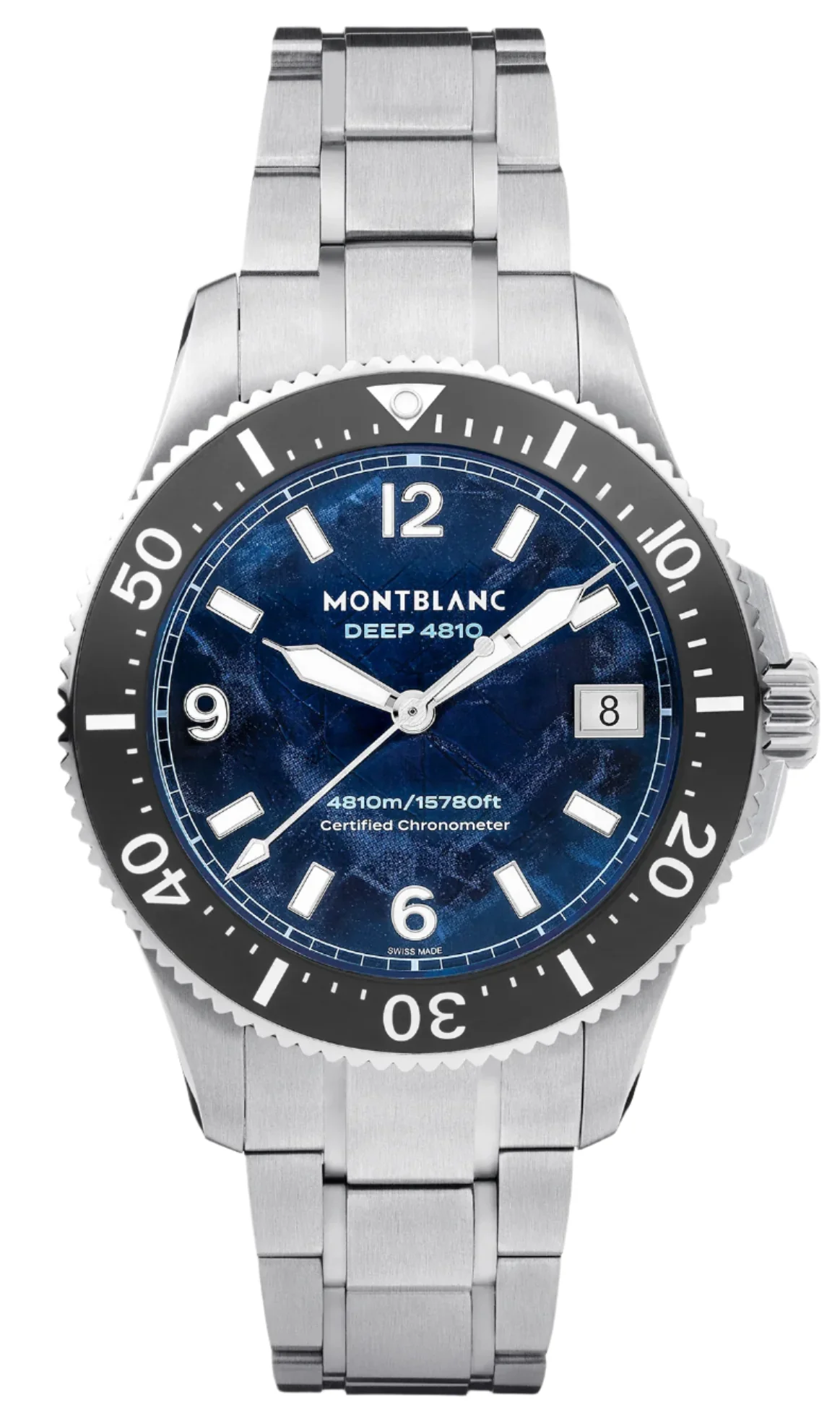 Montblanc Iced Sea 0 Oxygen Deep 4810 Watch