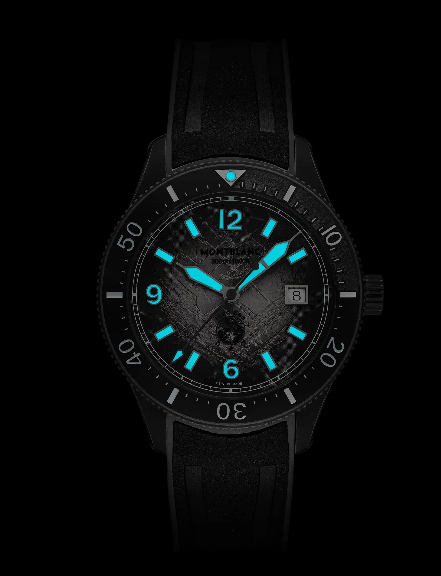 Montblanc Iced Sea Automatic Date 0 Oxygen Watch - Image 2