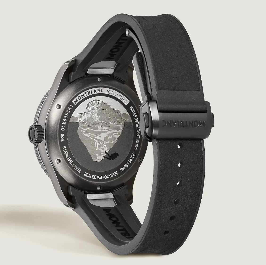 Montblanc Iced Sea Automatic Date 0 Oxygen Watch - Image 3