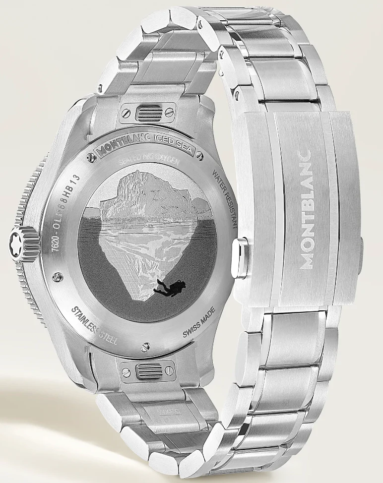 Montblanc Iced Sea Automatic Date 0 Oxygen Watch - Image 4