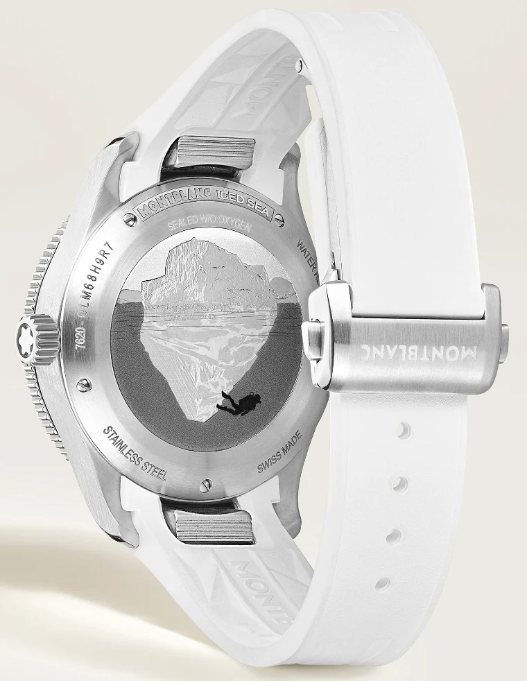 Montblanc Iced Sea Automatic Date 0 Oxygen Watch - Image 3