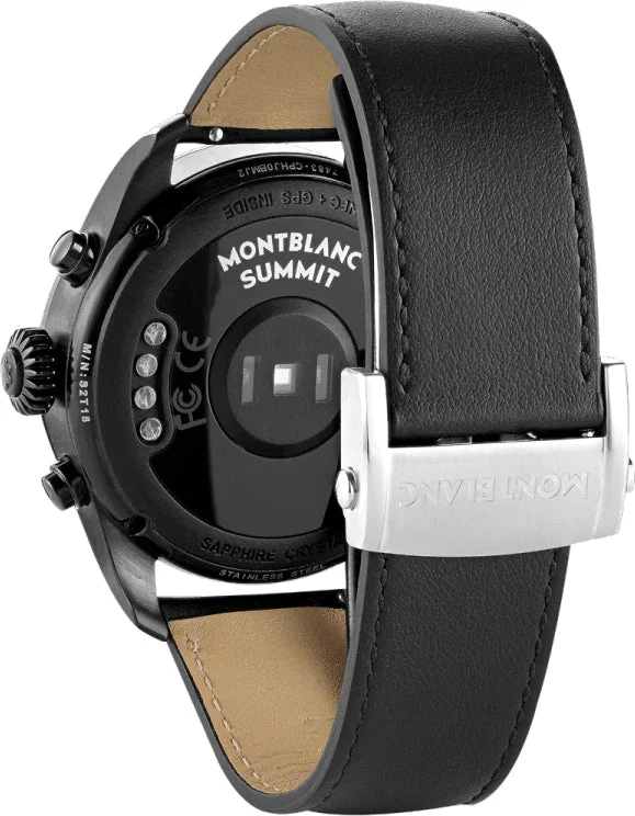 Montblanc Watch Summit 2 Black Smartwatch D - Image 3