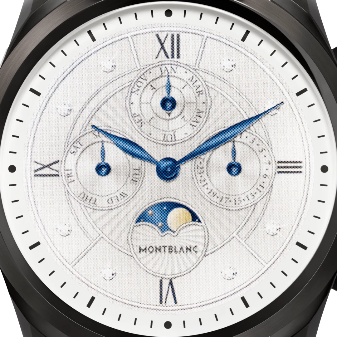 Montblanc Watch Summit 2 Black Steel Mesh Smartwatch D - Image 3