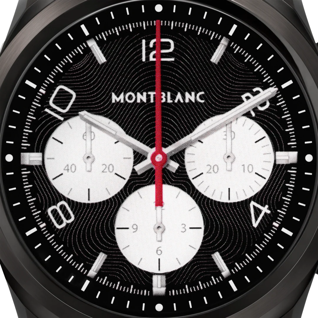 Montblanc Watch Summit 2 Black Steel Smartwatch - Image 3