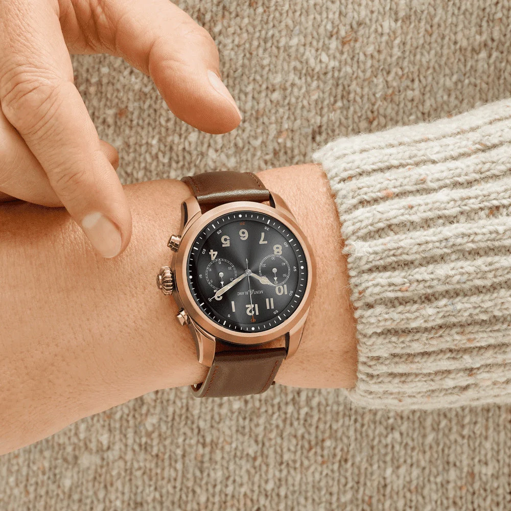 Montblanc Watch Summit 2 Brown Smartwatch - Image 2