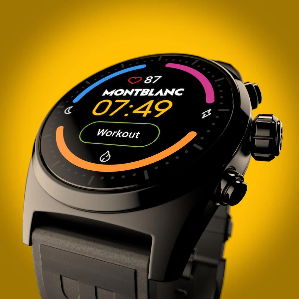 Montblanc Watch Summit Lite Aluminium Black Smartwatch D - Image 6