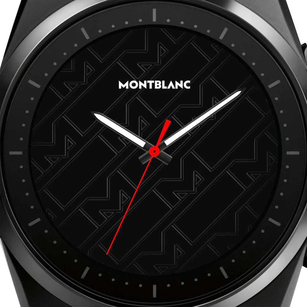 Montblanc Watch Summit Lite Aluminium UltraBlack Smartwatch - Image 2