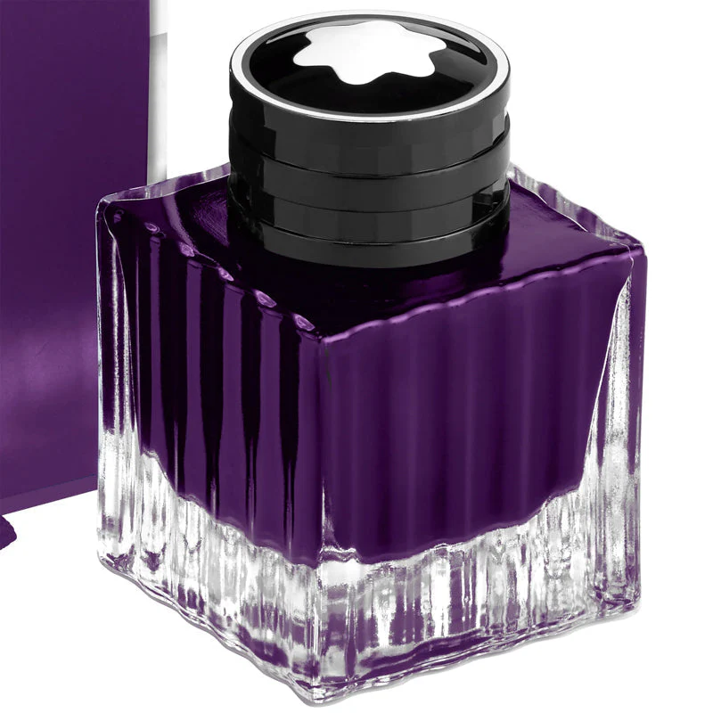 Montblanc Writing Accessories Great Characters Enzo Ferrari 50ml Purple Ink Bottle - Image 2
