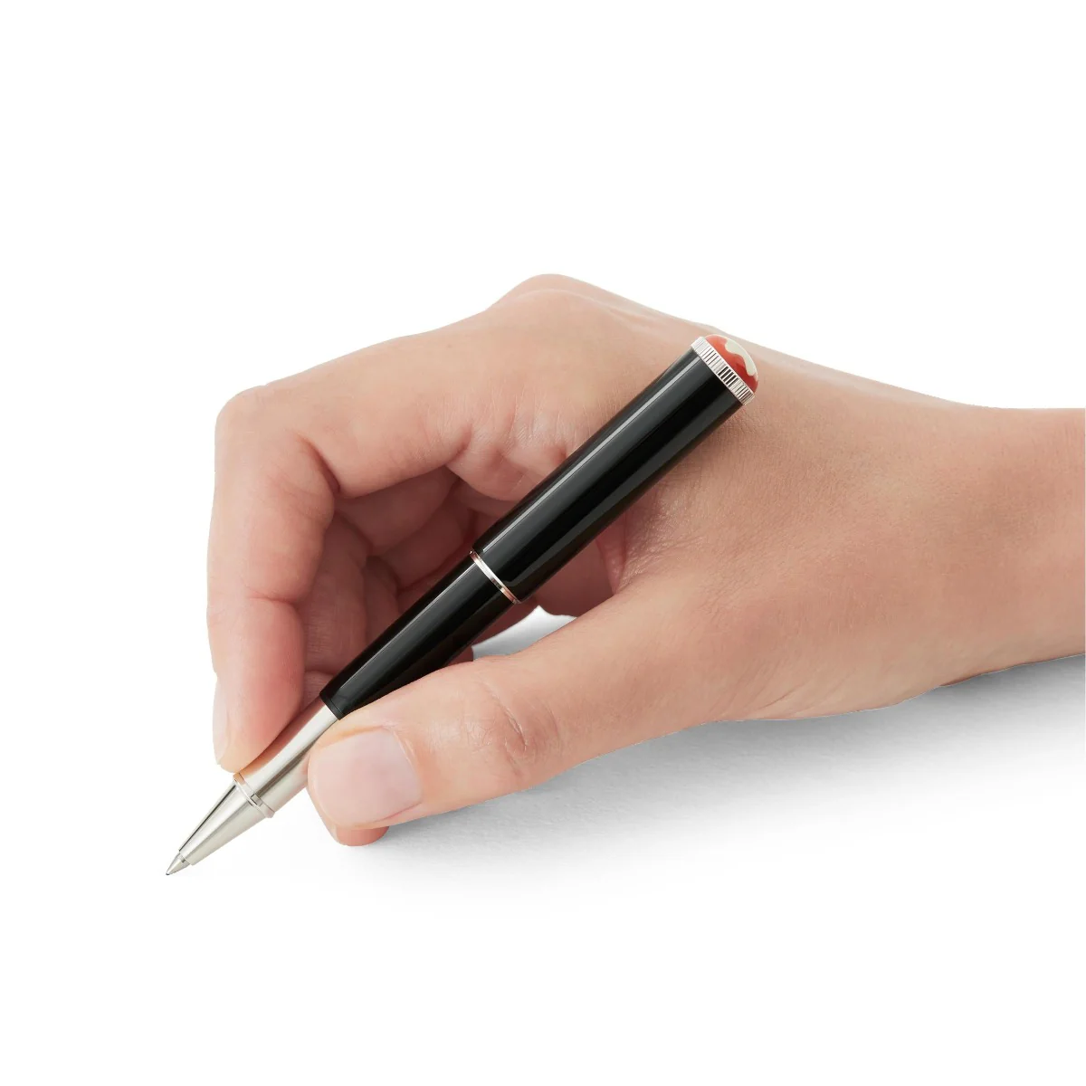 Montblanc Writing Instrument Heritage Baby Rollerball Pen Black M - Image 4