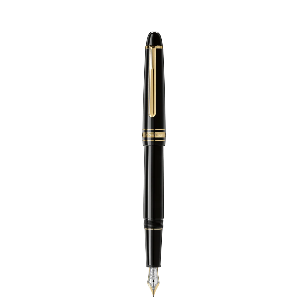 Montblanc Writing Instrument Meisterstuck Classique Gold Coated Fountain Pen F