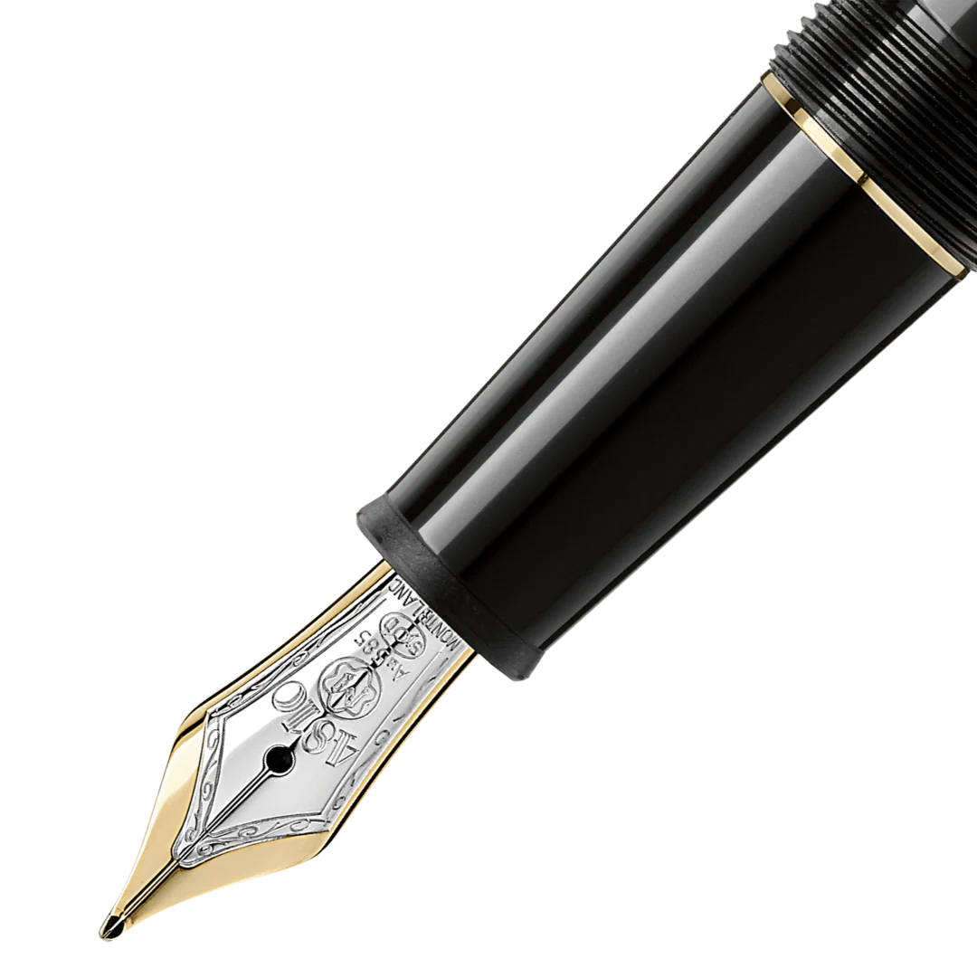 Montblanc Writing Instrument Meisterstuck Classique Gold Coated Fountain Pen F - Image 2