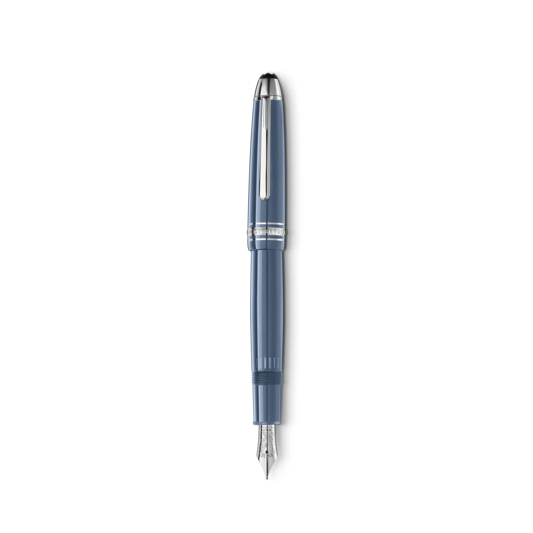 Montblanc Writing Instrument Meisterstuck Glacier LeGrand Fountain Pen F D