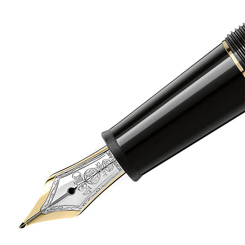 Montblanc Writing Instrument Meisterstuck Gold Coated Classique Fountain Pen - Image 2