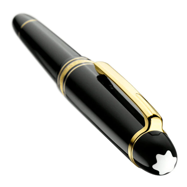 Montblanc Writing Instrument Meisterstuck Gold Coated Classique Fountain Pen - Image 3
